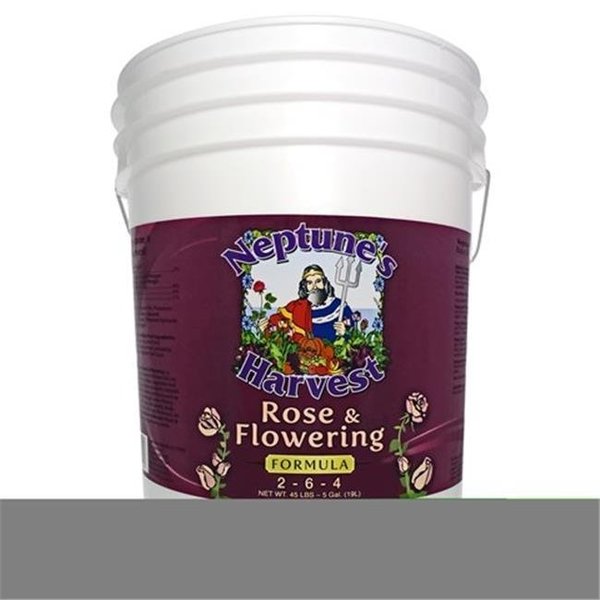 Neptunes Harvest Neptunes Harvest 5 Gallon Red Label Pail Rose & Flowering Fertilizer RF 150